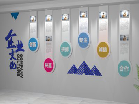 施秉企业文化墙需要传递什么办公文化？